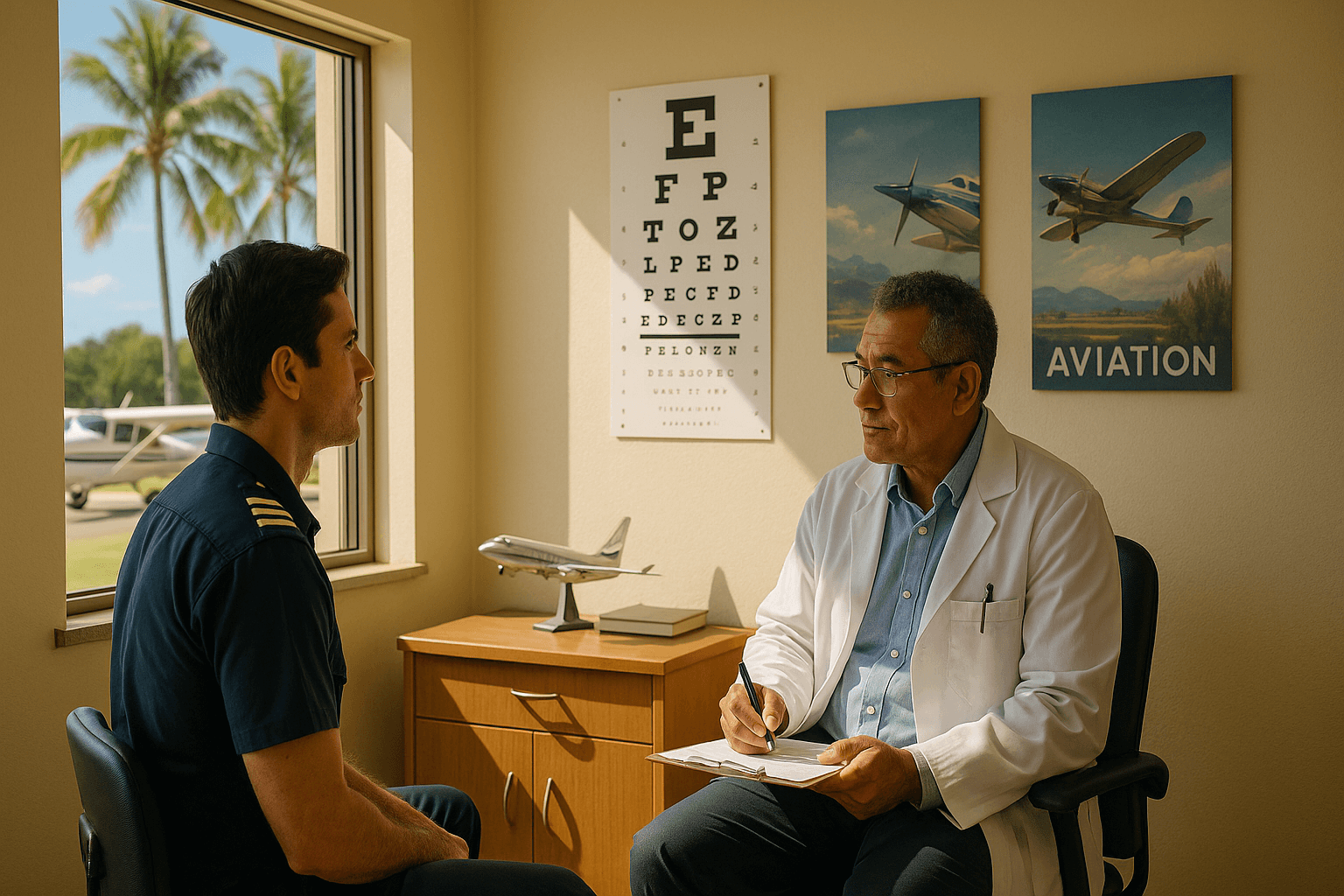 Pilot and doctor