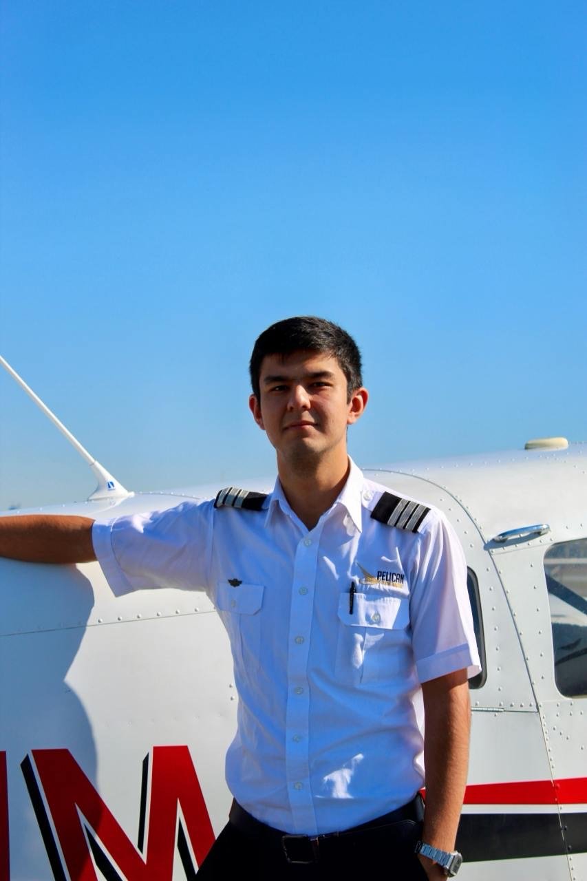 Azimjon Sobirov, Assistant Chief Instructor at Pelican, from Uzbekistan